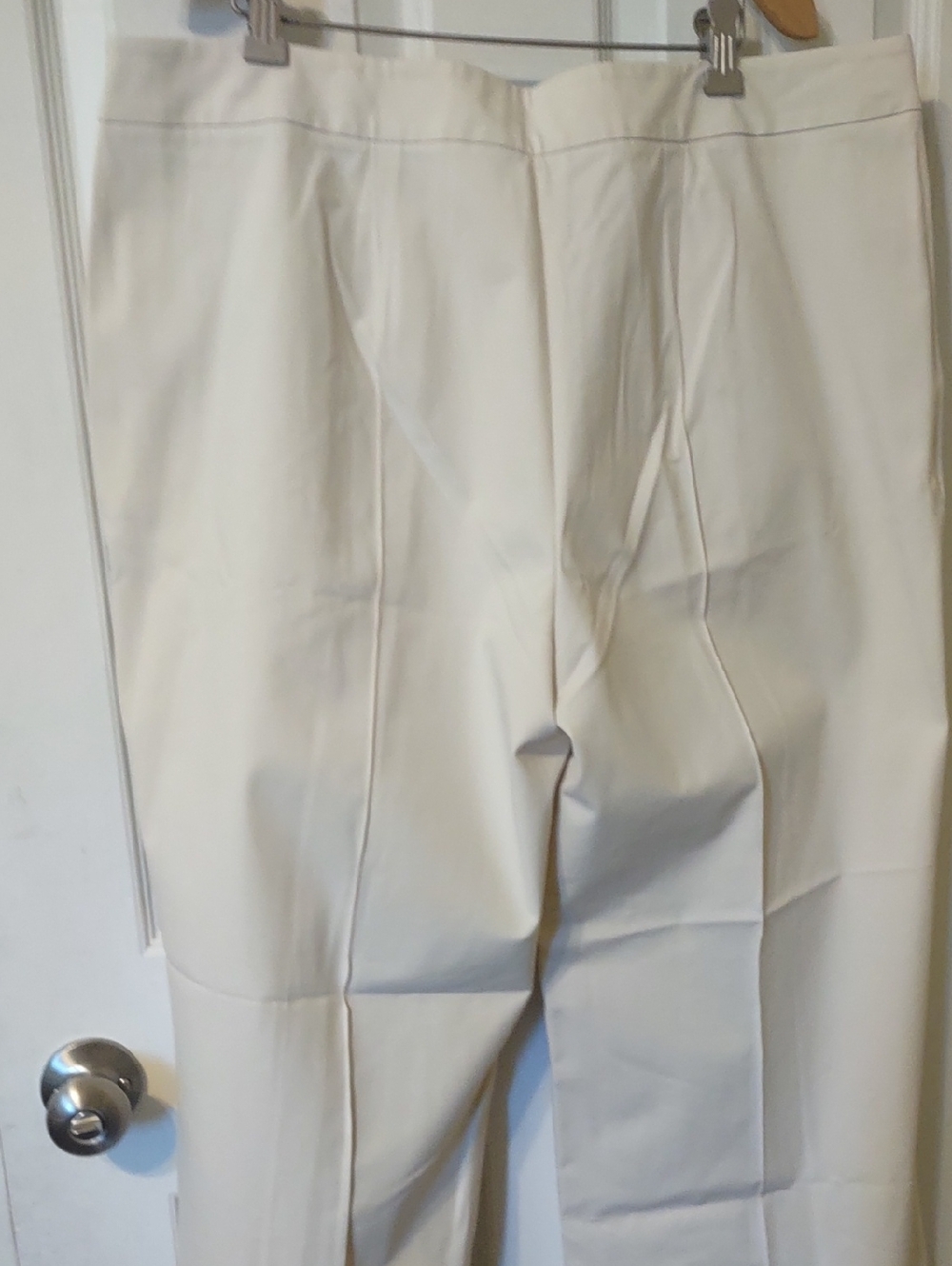Lafayette 148 New York Cream Straight-Leg Dress Trousers - Picture 8 of 10